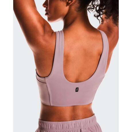 Remera Core 2-IN-1 Crop de Mujer Gris