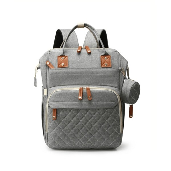 Mochila maternal RIO gris