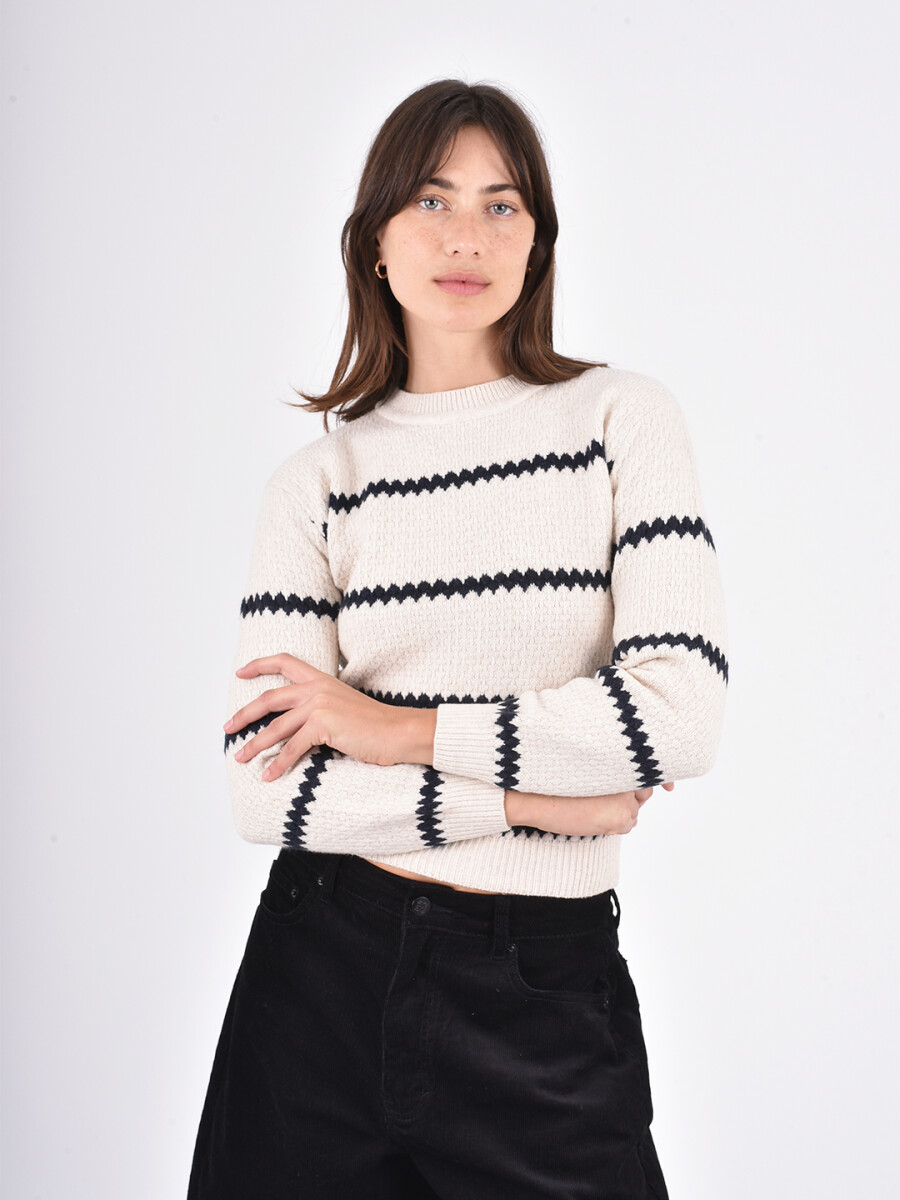 BUZO CARMELA - BEIGE 