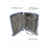 Set Valijas De Viaje Rígidas 2 Piezas Carry On 14” Y Valija 20” Celeste