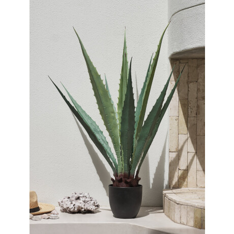 Planta artificial TOPPMEIS A105cm agave Verde