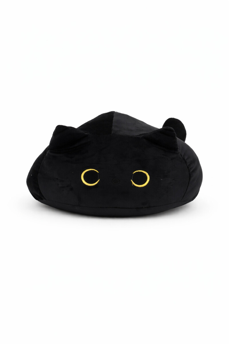 ALMOHADON GATO - NEGRO 
