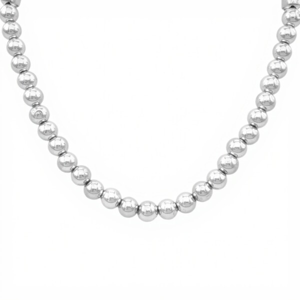 Cadena Bolas-Plata 925-Sin Piedra-CD3410 sinpiedra