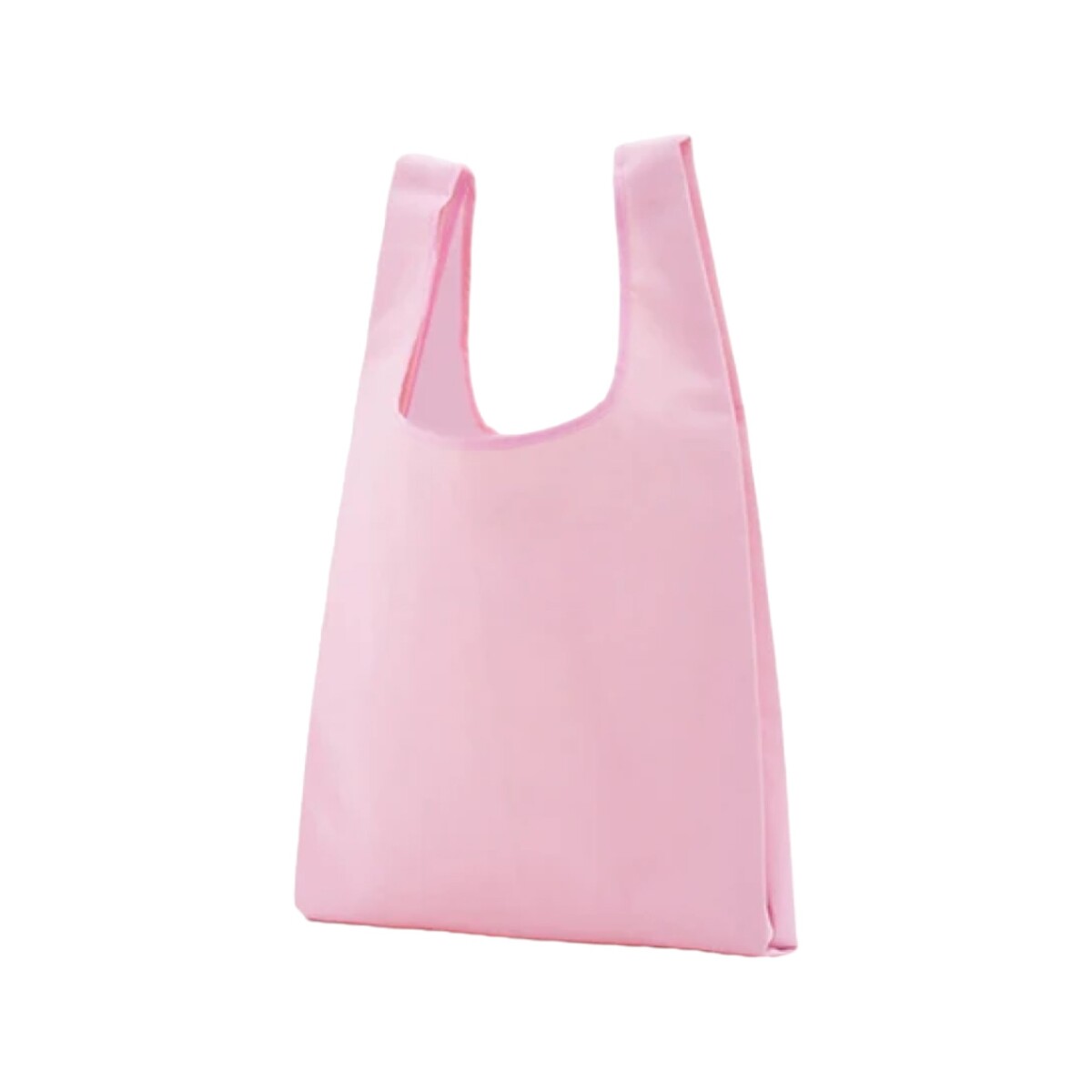 Bolsa reutilizable en estuche color liso - Rosado 