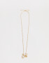 Collares Largos Capsula Especial Collar Largo Multidijes Cuarzo Rosa - Dorado