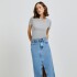 BLUSA MM FEM CINZA MESCLA