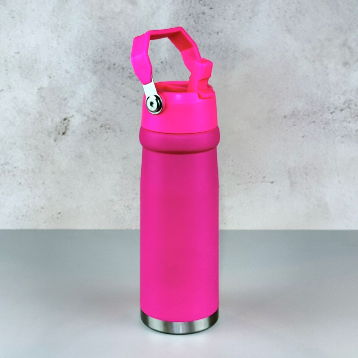 Botella Térmica de Acero Inoxidable con Pico y Manija 650ML 