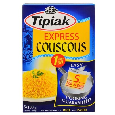 Cous Cous Express Tipiak 5 x 100g Cous Cous Express Tipiak 5 x 100g