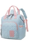 Mochila trendy pastel Celeste