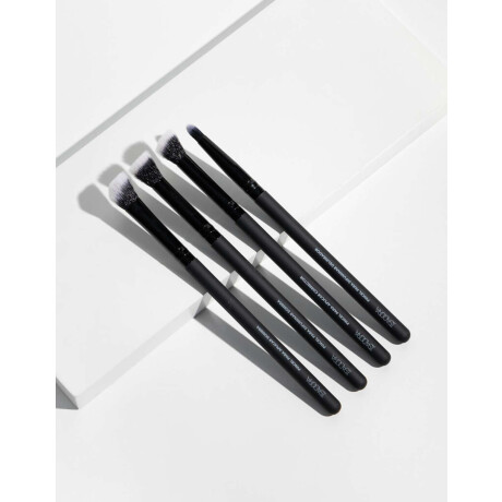 Set De 4 Brochas Para Ojos Negro