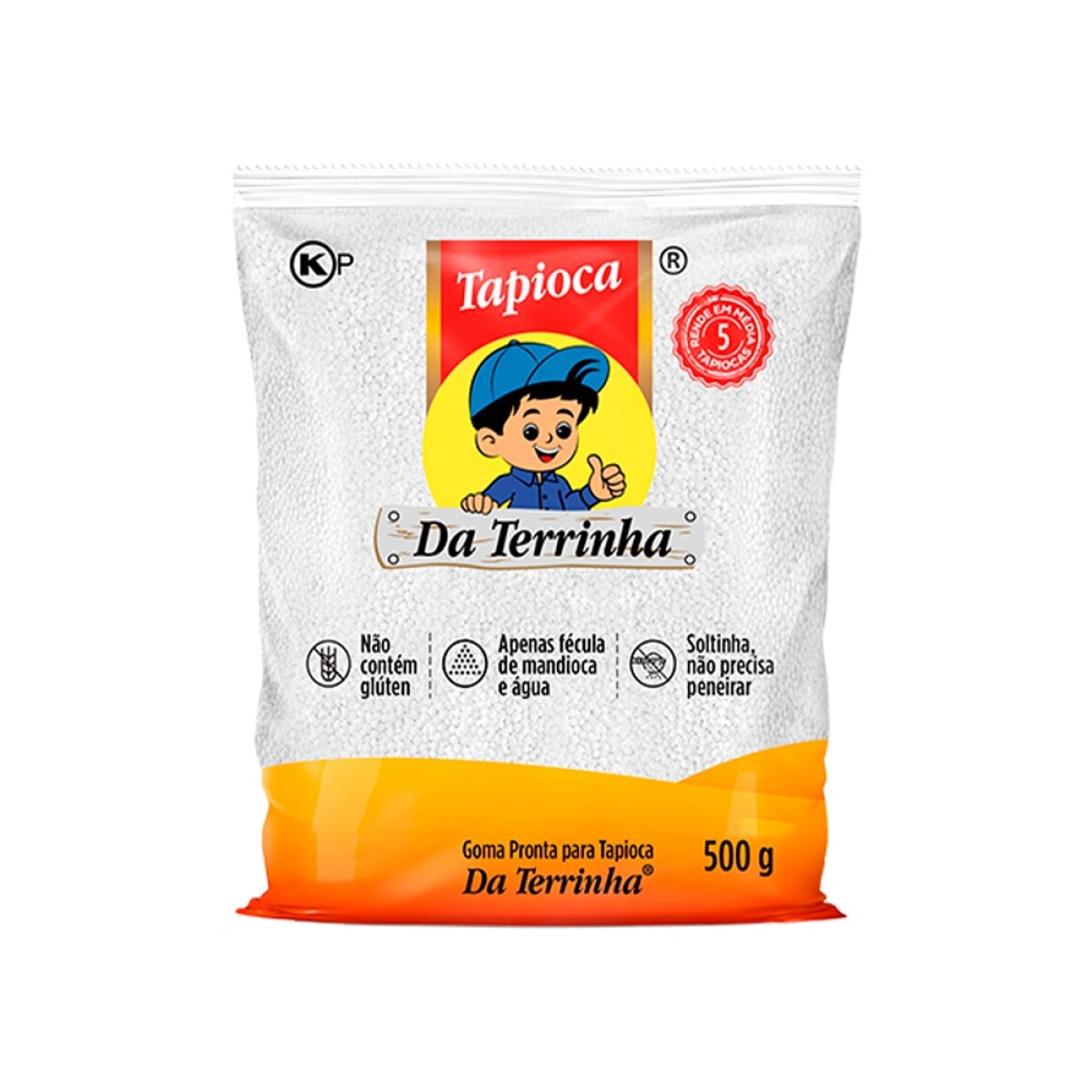 Tapioca Hidratada 500g Da Terrinha 