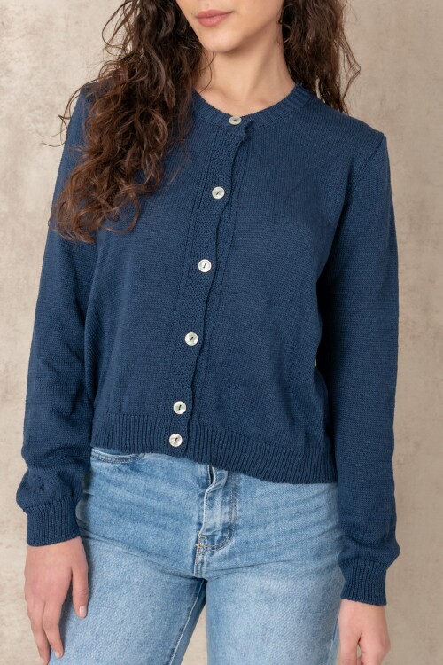 Cardigan dama Navy