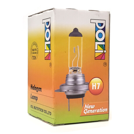 LAMPARA - HALOGENA 12V 55W H7 PX26D POLY LAMPARA - HALOGENA 12V 55W H7 PX26D POLY