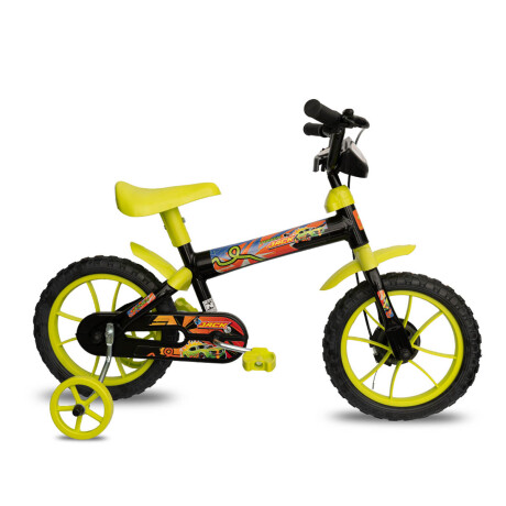 Bicicleta Infantil Verden Con Rueditas Montaña Rod 12 Negro