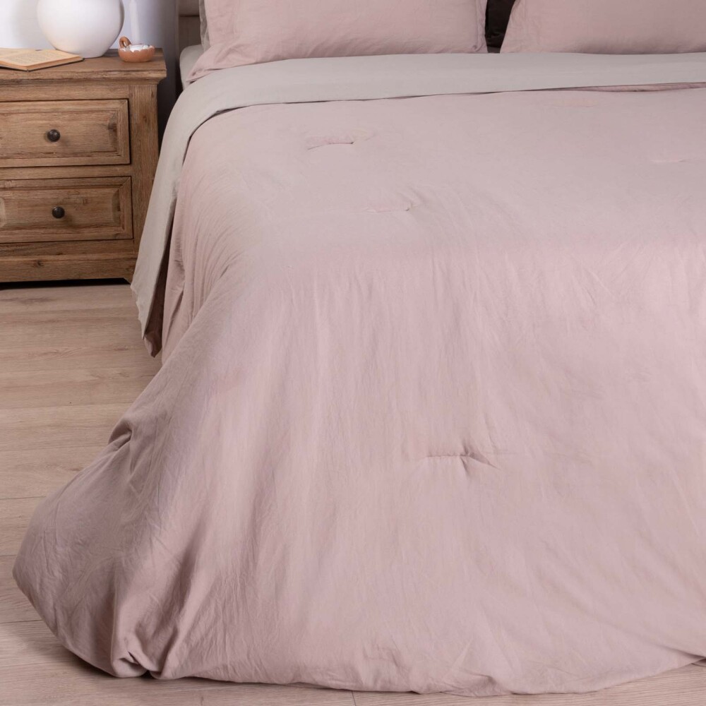 SET DE ACOLCHADO 2 PLAZAS POLIESTER PREWASHED