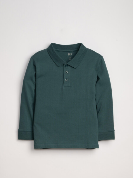 Remera manga larga polo Verde