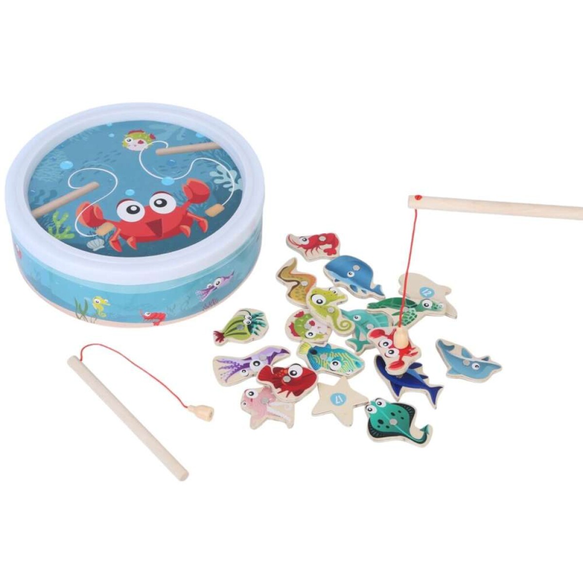Juego Didactico - Pesca 