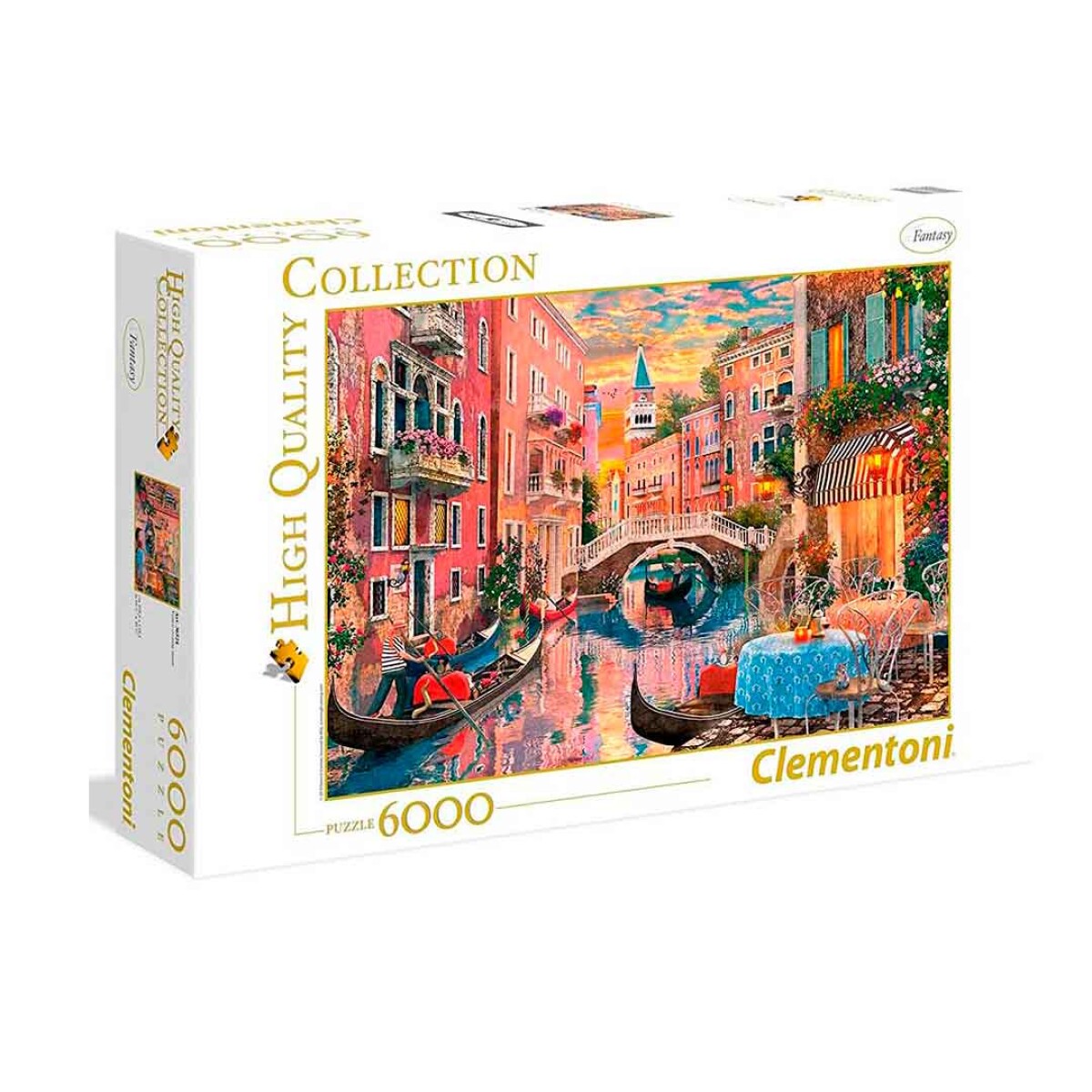 Puzzle Clementoni 6000 piezas Atardecer en Venecia - 001 