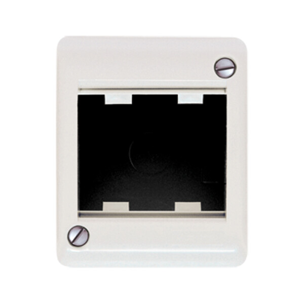 Caja exterior para 2 módulos blanco - Ave ELE01087