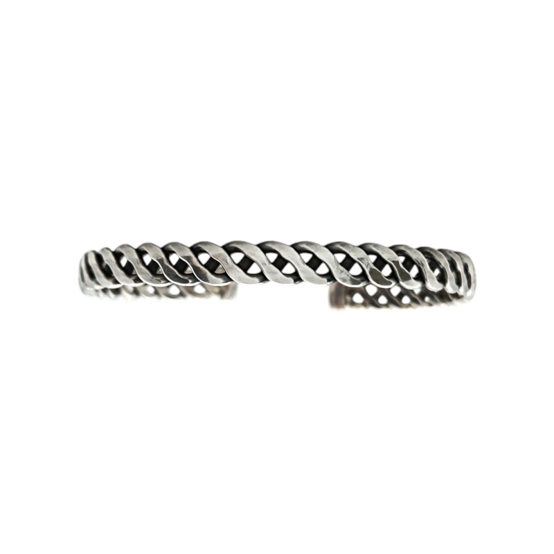Brazalete cruzado-Plata 925-Sin Piedra-BR3034 sinpiedra