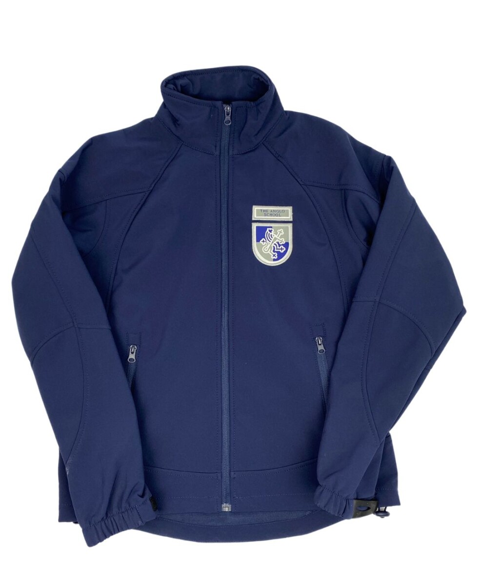 Campera Softshell femenina The Anglo School - Navy 