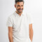Remera m/c cloque Dusk crudo