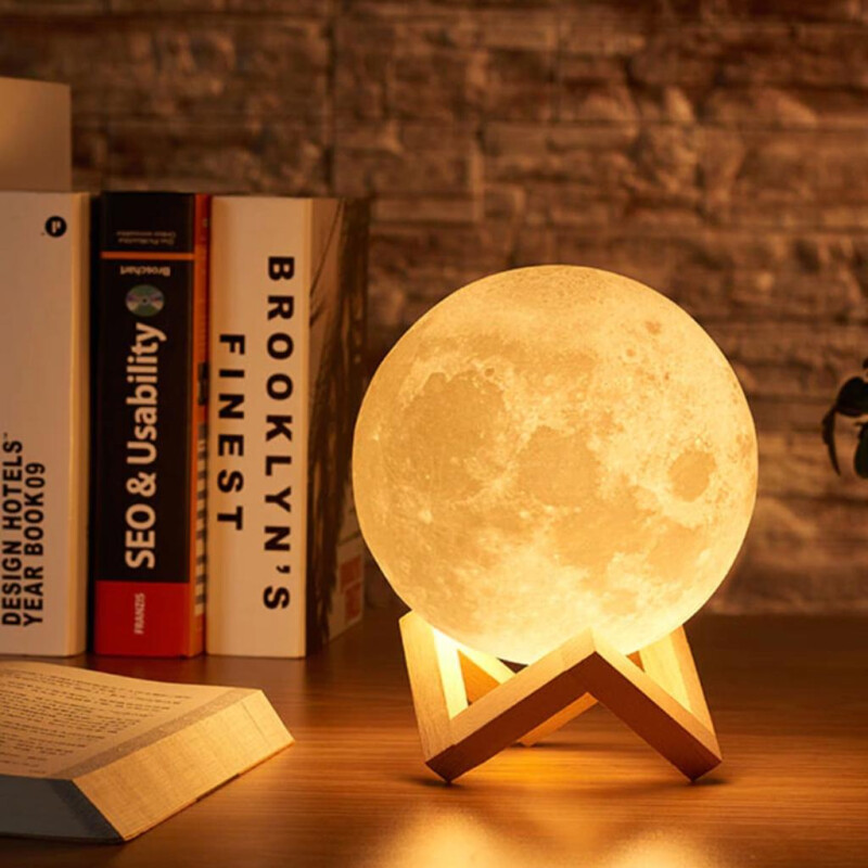 Luna Led Blanca Calida 18cm Luna Led Blanca Calida 18cm