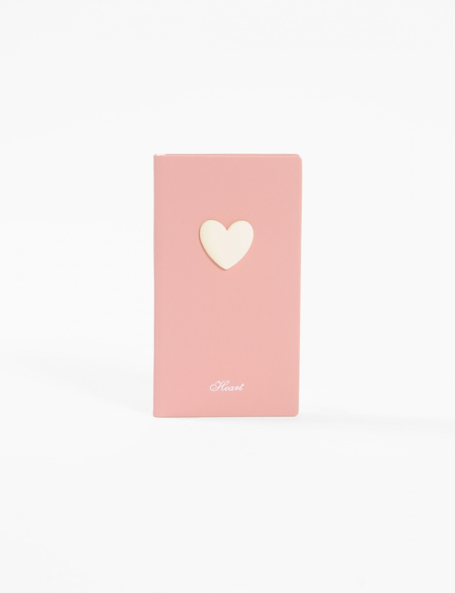 Cuaderno grande cora - rosa 