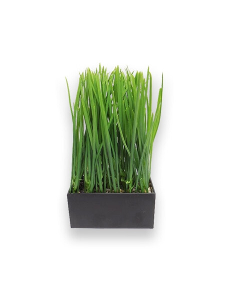 PLANTA ARTIFICIAL EN MACETA 16x8x26CM NEGRO/BLANCO PLANTA ARTIFICIAL EN MACETA 16x8x26CM NEGRO/BLANCO