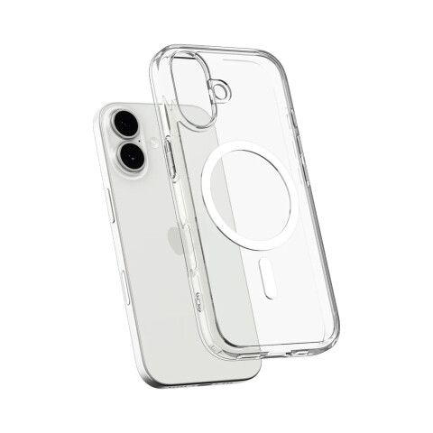 Spigen Funda Ultra Hybrid Mag Fit iPhone 17 - Crystal Clear Spigen Funda Ultra Hybrid Mag Fit iPhone 17 - Crystal Clear