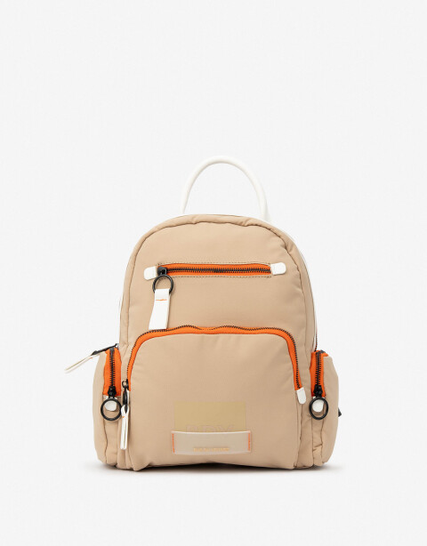 Mochilas Urbanas Mochila Rue Du Voyage - Marron Beige