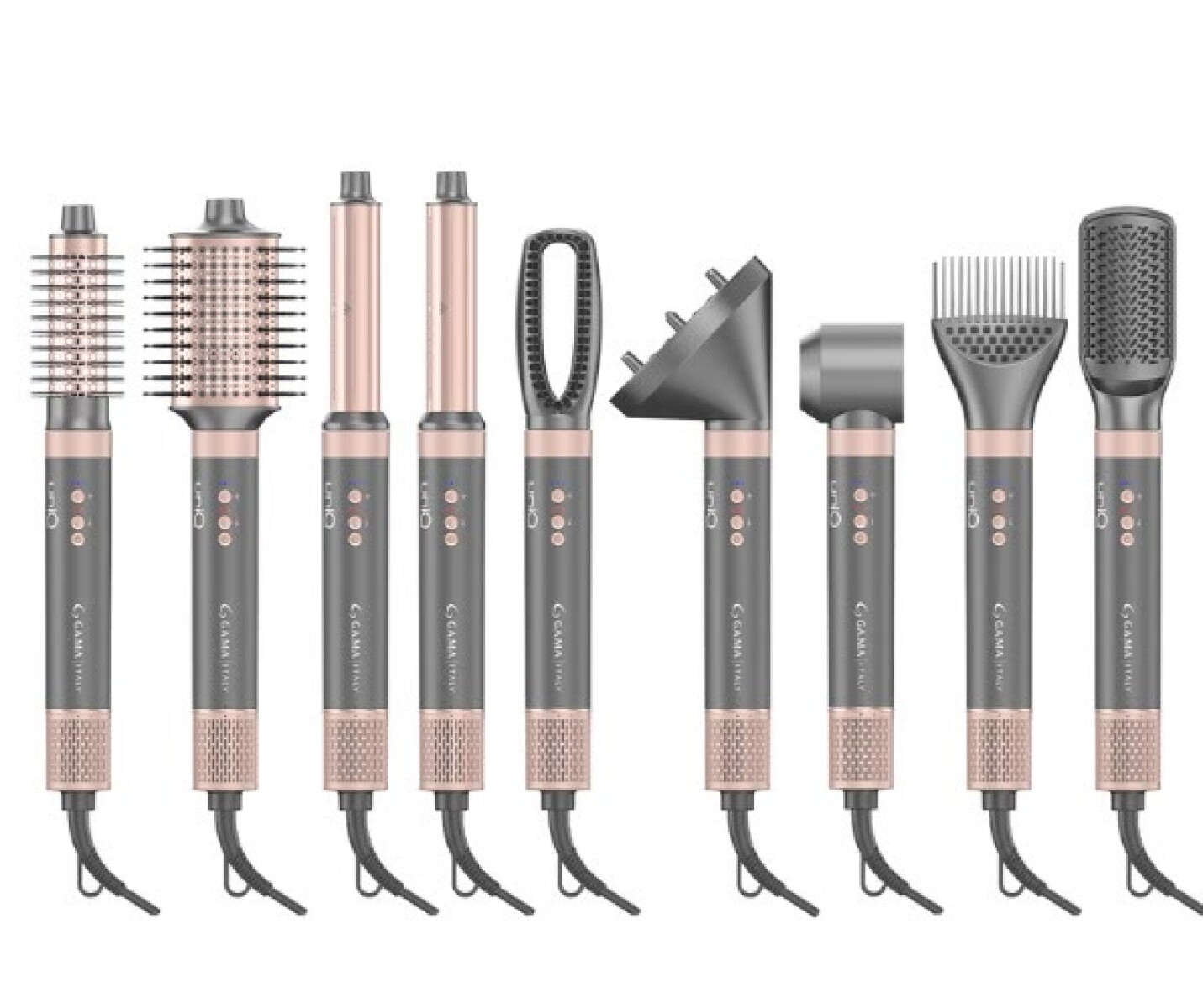 Cepillo Secador Ga.Ma Multistyler UniQ Flow 9 en 1 914/3882 