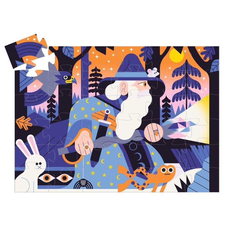 Puzzle Siluetas 42x30cm 36 Pcs 4+ Mago