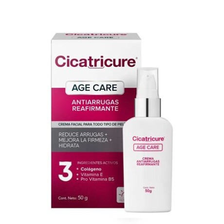 CICATRICURE CREMA AGE CARE ANTIARRUGAS REAFIRMANTE 50gr CICATRICURE CREMA AGE CARE ANTIARRUGAS REAFIRMANTE 50gr