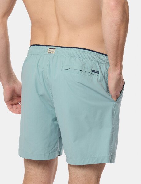 SHORT DE BAÑO LISO Denim