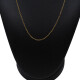 Cadena rolo fina en oro 18k amarillo. Largo 40 cm Cadena rolo fina en oro 18k amarillo. Largo 40 cm