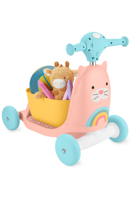 Andador, buggy y monopatín 3 en 1, diseño gato Andador, buggy y monopatín 3 en 1, diseño gato