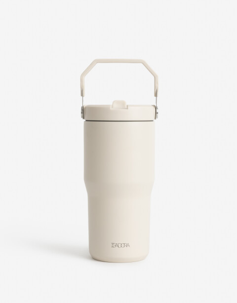Artículos cocina Vasos Vaso Metálico Rue Du Voyage - Blanco Crema