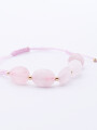 PULSERA CUARZO ROSADO