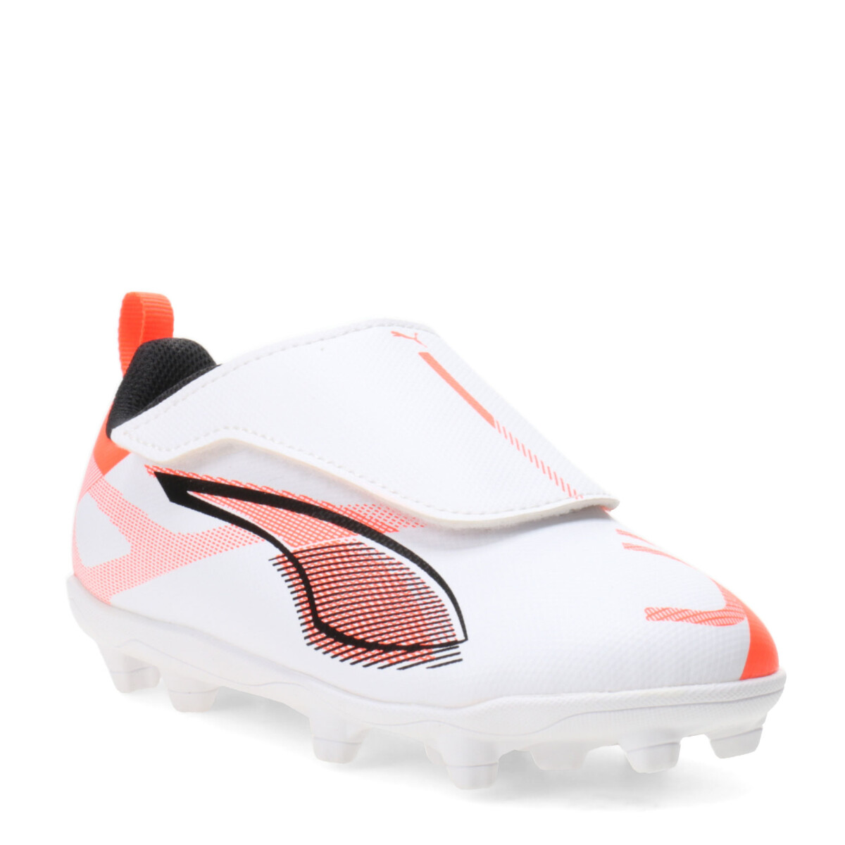 Championes Infantiles Puma RUNE - Blanco - Anaranjado - Negro 