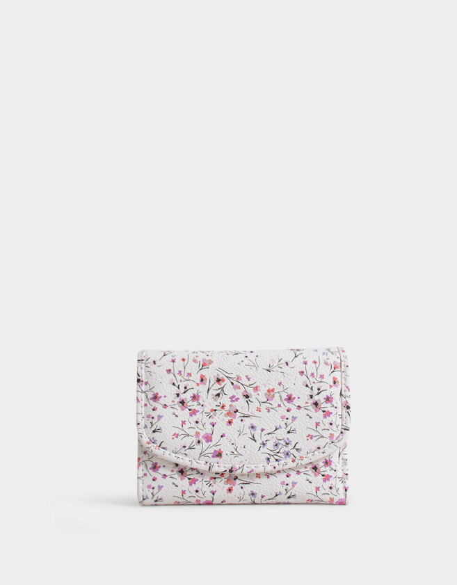 Billetera Estampado Flores