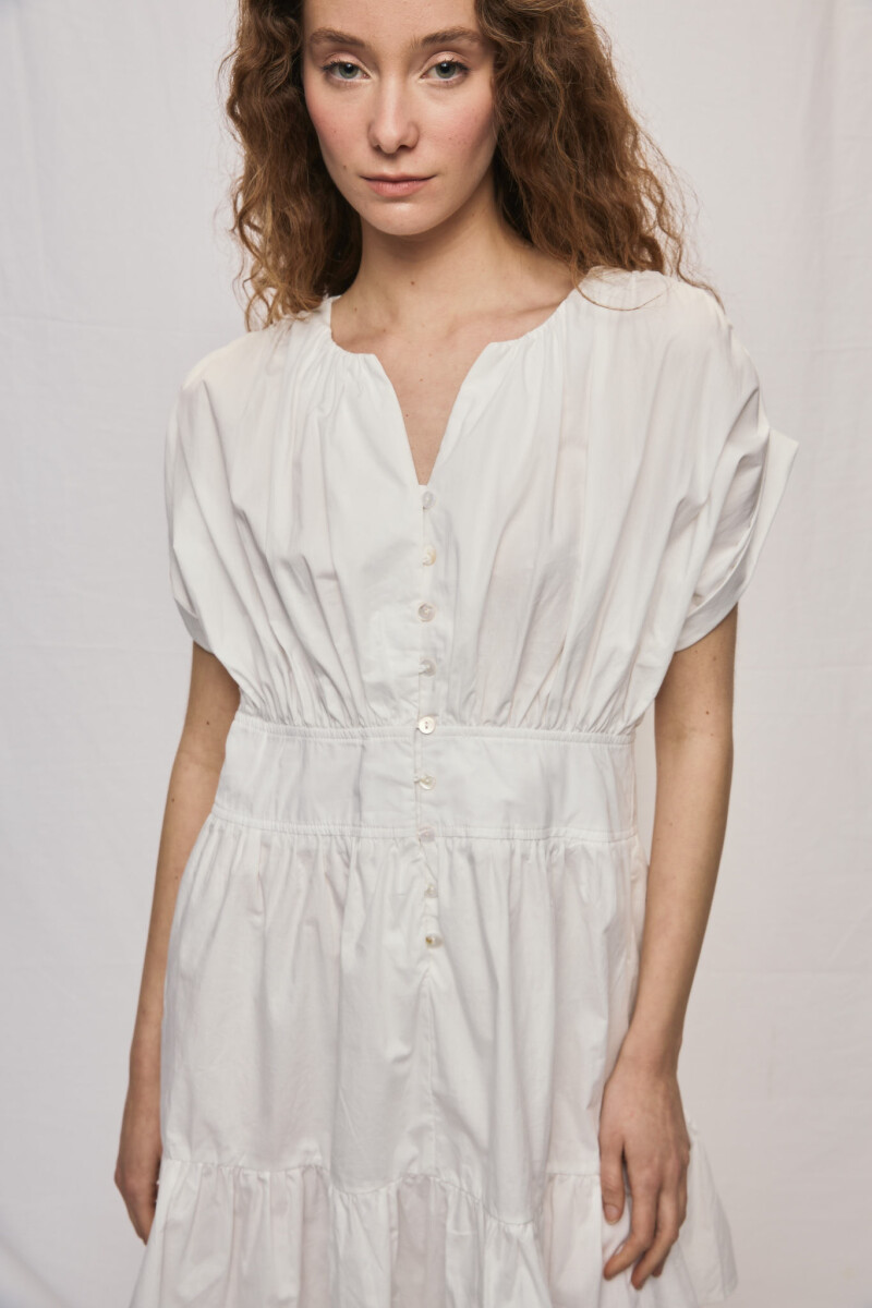 VESTIDO SNOW Blanco