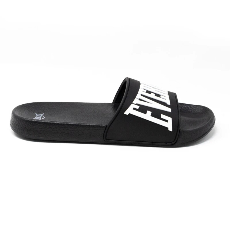 MEN EVERLAST SLIDES BK 9 WT/BK