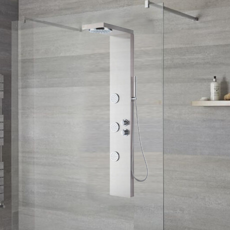 PANEL DE DUCHA CON HIDROMASAJE AQUALIA 000