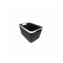 CESTO CANASTO ORGANIZADOR 20LTS 35,5X26,5X21,5CM MULTICOLOR
