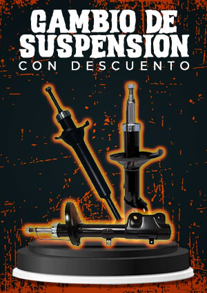 CAMBIO DE SUSPENSIÓN CON DESCUENTO