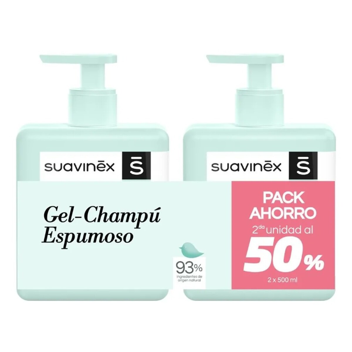 Pack Suavinex Shampoo Espumoso 2 Uds. 