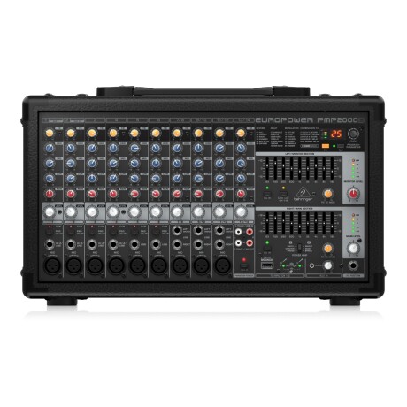 Mixer Potencia Behringer Pmp2000d 14ch Multi Fx Mixer Potencia Behringer Pmp2000d 14ch Multi Fx