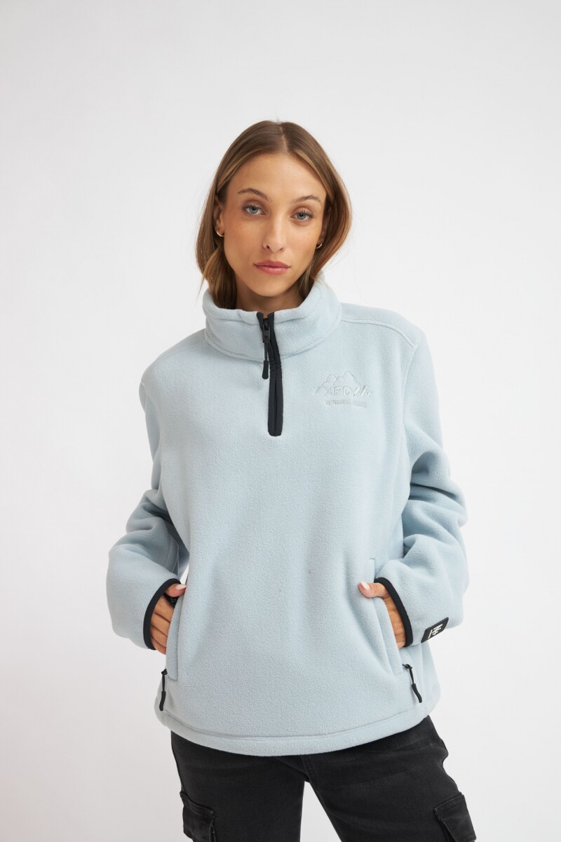 CAMPERA MILAGROS - CELESTE 