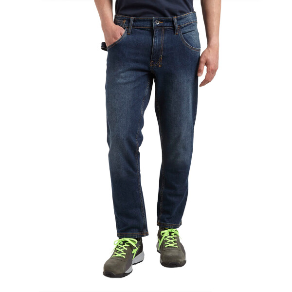 Pantalón Jean Hombre Diadora Gris Oscuro
